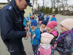 Policjanci w przedszkolu