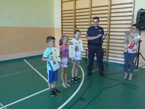 spotkanie w szkole w Brzoziu Lubawskim