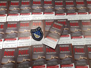 ulotki Powiedz NIE przemocy