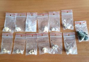 zabezpieczone narkotyki